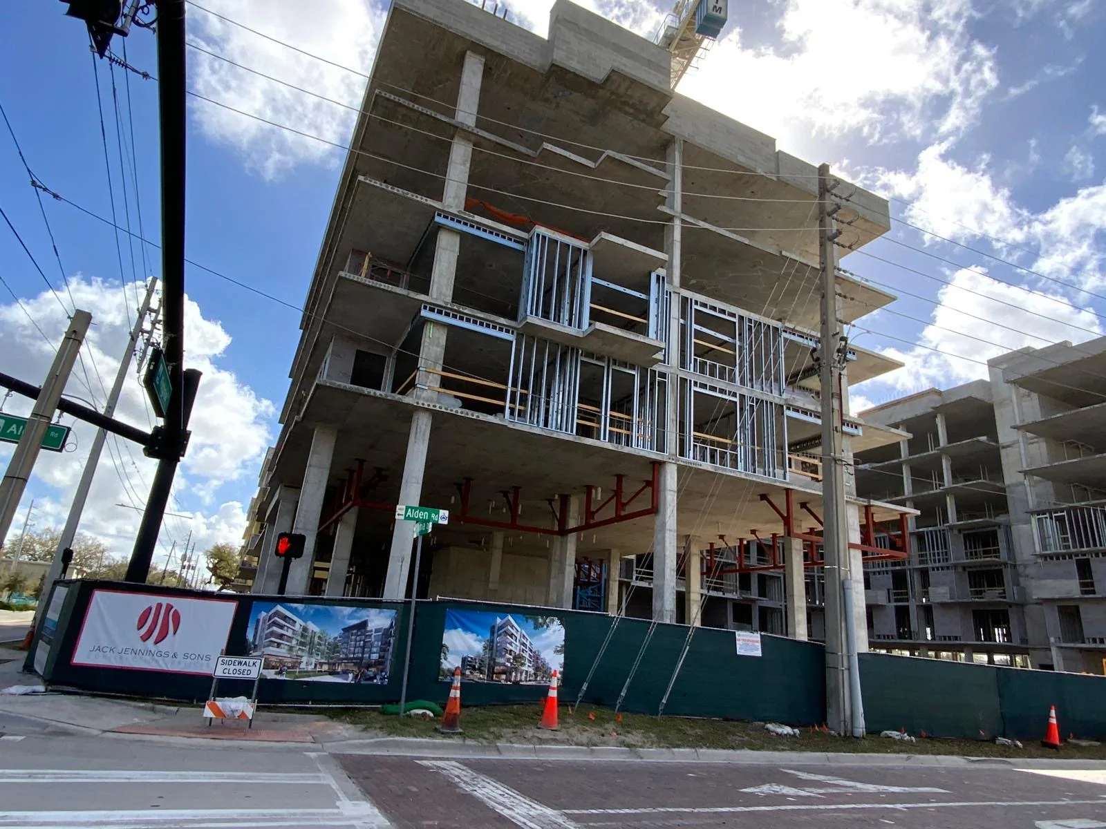 Multi-Story Exterior Framing